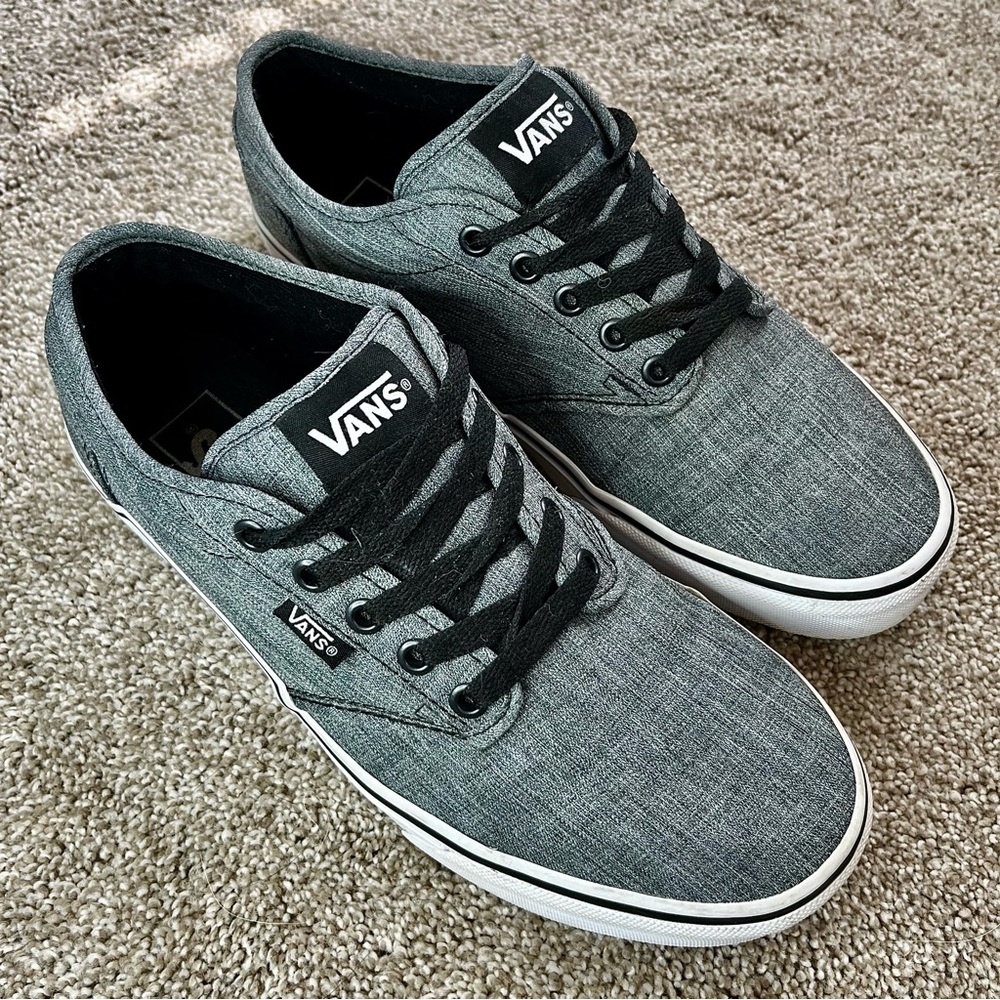 Men’s Vans Atwood size 8 graphite, gray